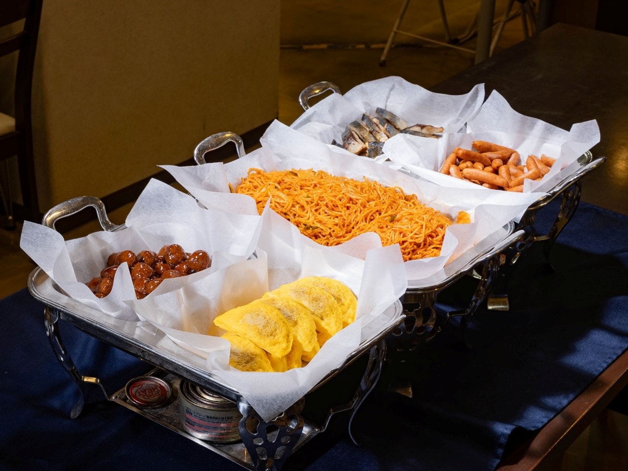 オムレツやスパゲティなどの洋食もご用意しています